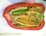 洋食屋さんのパプリカ青椒肉絲❤パイ包み作り方4写真