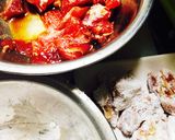 まぐろの竜田揚げタルタル丼作り方1写真
