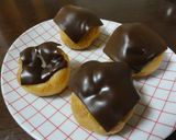 ３０秒。チョコシュークリーム♪作り方3写真