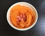 薔薇咲く☆人参の焼き明太子和え作り方7写真