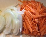 人参が主役のカレー炒め♪作り方1写真