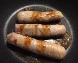 きりたんぽで肉巻きおにぎり風♪作り方5写真
