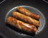 きりたんぽで肉巻きおにぎり風♪作り方6写真