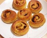 HB玄米ご飯パンdeアップルロール♡作り方18写真