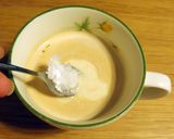 ココナッツオイル入り♪メープルきなこ牛乳作り方5写真