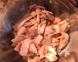 離乳食 焼き鮭と柔らかキャベツのお粥☆作り方1写真