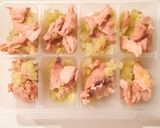 離乳食 焼き鮭と柔らかキャベツのお粥☆作り方4写真
