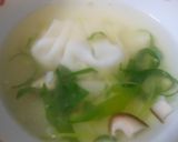 餃子のスープ仕立て　簡単　私流作り方2写真