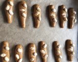 鬼に金棒★カリカリ福豆と黒糖のクッキー作り方3写真