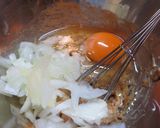 クルクル納豆のフワフワお好み焼き♬作り方4写真
