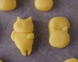 薄力粉で簡単！ねこあつめ風ねこクッキー作り方4写真