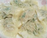【ニラの水餃子】@メモ用作り方4写真