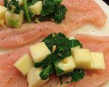 ほうれん草とモッツァレラチーズの鶏肉巻き作り方7写真