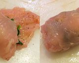 ほうれん草とモッツァレラチーズの鶏肉巻き作り方8写真