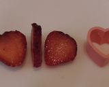 子供と一緒に♥ハートいちごの誕生日ケーキ作り方2写真