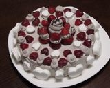 子供と一緒に♥ハートいちごの誕生日ケーキ作り方7写真
