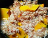 我が家の定番☆かぼちゃのそぼろ煮☆作り方1写真