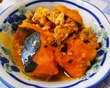 我が家の定番☆かぼちゃのそぼろ煮☆作り方4写真