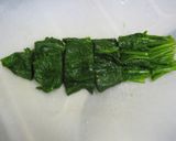 簡単!我が家の定番ほうれん草の胡麻あえ作り方1写真