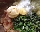 柔らか〜い♡ニラ入り鶏つくねのピカタ作り方2写真