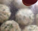 柔らか〜い♡ニラ入り鶏つくねのピカタ作り方5写真