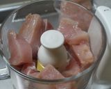 鶏むね肉だけのジューシー鶏団子レシピ作り方2写真