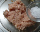 鶏むね肉だけのジューシー鶏団子レシピ作り方4写真