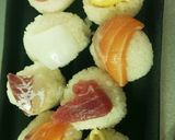 みーんな大好き！カラフル手まりすし作り方9写真