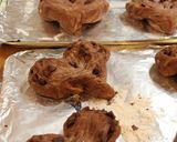 バレンタインの板チョコハートパン作り方11写真