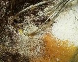 ♪カﾂプケーキ♪アーモンドチョコ作り方5写真