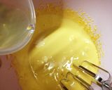 抹茶とあずきのシフォンケーキ♪♪作り方3写真