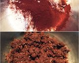 クランブルチョコブラウニー作り方1写真