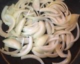 簡単！牛こまハヤシライス風炒め作り方3写真