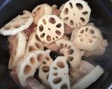 常備菜☆レンコンと鶏肉の煮物作り方2写真