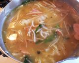ウチの定番!うまかっちゃんあんかけ風麺作り方7写真