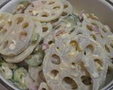 シャキシャキれんこん手巻きごはん作り方1写真