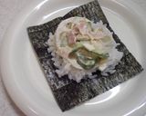 シャキシャキれんこん手巻きごはん作り方2写真