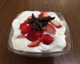 ホワイトチョコムースカップケーキ風かき氷作り方6写真