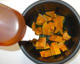 簡単カボチャの煮物♪炊飯器に入れるだけ作り方2写真