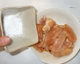 小松菜と鶏胸肉とナッツの中華炒め野菜炒め作り方4写真