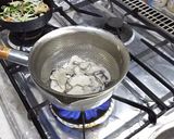 牡蠣の山芋とろろ焼き蒸し作り方4写真