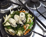 牡蠣の山芋とろろ焼き蒸し作り方10写真