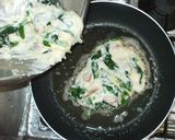ほうれん草チーズ簡単グラタン♪フライパン作り方10写真
