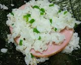 ハムとチーズのおにぎらず作り方2写真