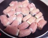 豆腐の豚肉巻き　ピリ辛ケチャップ煮込み作り方4写真
