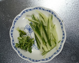 もろきゅう風♪豚肉の手巻きごはん作り方1写真