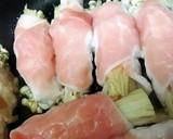 ☆豚肉エノキ巻き照り焼き冷蔵庫の残り物で作り方2写真