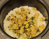 簡単美味、エスカルゴバターでアサリご飯作り方6写真