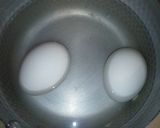 ハムと玉子カマンベールのベーグルサンド♪作り方1写真