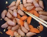 白菜とソーセージの中華炒め作り方4写真